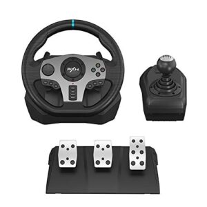 PXN V9 Steering Wheel with Pedals and Shifter