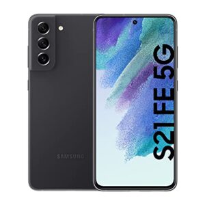 Samsung Galaxy S21 FE 5G Mobile Phone 256GB SIM Free Android Smartphone Graphite (UK Version)