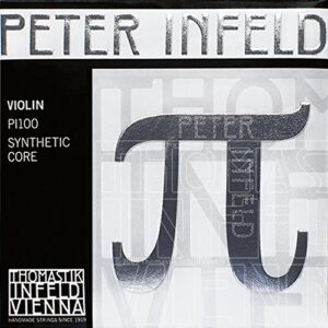 Thomastik Strings for Violin Synthetic Core Peter Infeld set 4/4 E Platinum