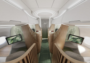This cool airplane cabin concept just bagged a design award