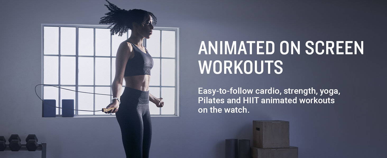 ANIMATED ON SCREEN WORKOUTS