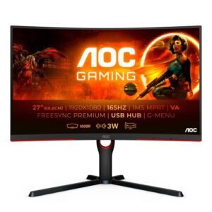AOC Gaming C27G3U - 27 inch FHD Curved Monitor