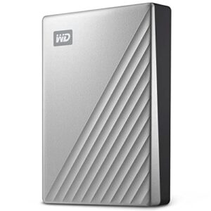 WD 4TB My Passport Ultra Portable HDD USB-C with software for device management