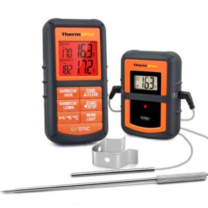 ThermoPro TP08 Digital Meat Food Thermometer for Kitchen Cooking BBQ Smoker Grill Oven Thermometer with Dual Probes