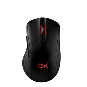 HyperX HX-MC006B Pulsefire Dart - Wireless RGB Gaming Mouse - Software-Controlled Customization - 6 Programmable Buttons - Qi-Charging Battery up to 50 hours - PC