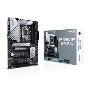 ASUS Prime Z690-P D4 Intel Z690 LGA 1700 ATX Motherboard PCIe 5.0
