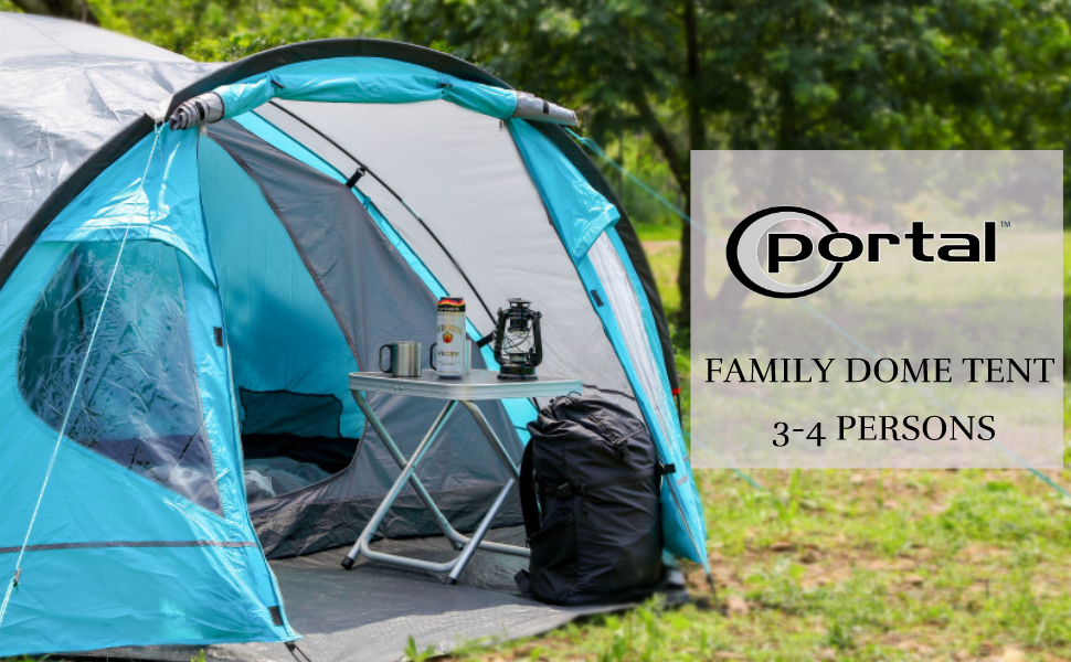 PORTAL Camping tent 4 person