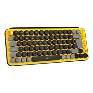 Logitech POP Keys Mechanical Wireless Keyboard with Customisable Emoji Keys