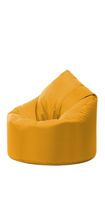 Tear drop shape bean bag chair for adults filled beanbags for indoor or outdoor use