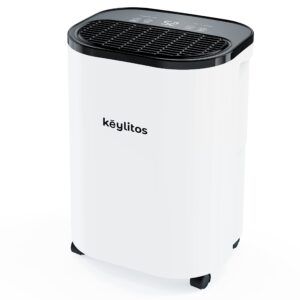 Keylitos 12L Day Dehumidifiers for Home and Basements