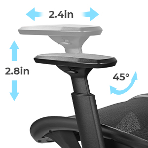 office chair with back support