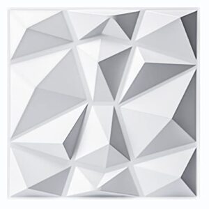 Art3d Decorative 3D Wall Panels in Diamond Design