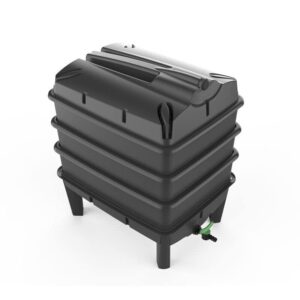 Black Standard Wormery Composter