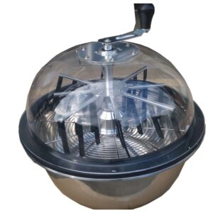 VerRich Tumble Leaf Trimmer 16 inch Cutter Bowl bud Trimmer Clear Visibility Dome Twisted Spin Cut for Plant Bud and Flowe