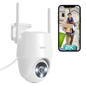 [2K Upgraded] Security Cameras Outdoor Wireless