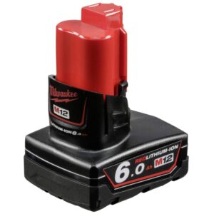 Milwaukee M12B6 12v 6.0Ah Red Lithium-ion Battery