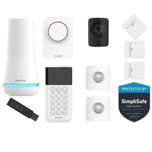SimpliSafe 10 Piece Wireless Home Alarm System (3rd Generation) with Motion Sensor