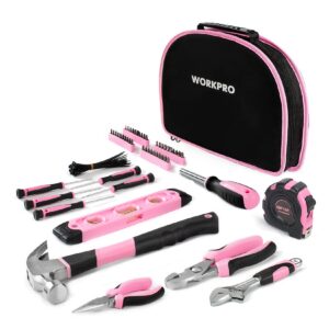 WORKPRO Pink Tool Kit 103-Piece