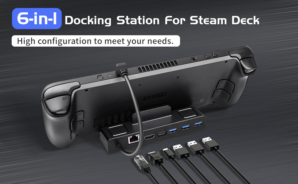 steam deck docking station
