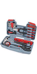 39 Piece Home and Office Tool Kit Set