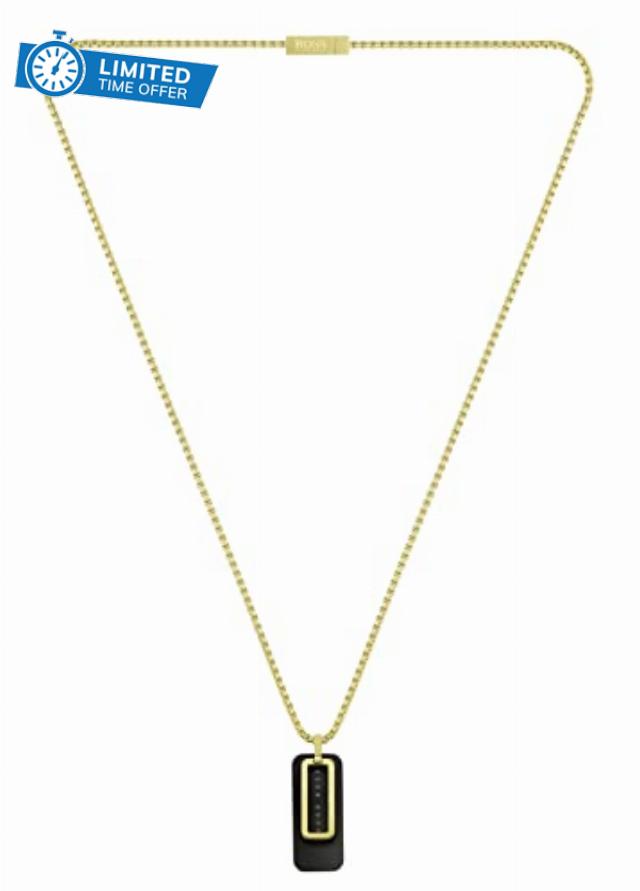 BOSS Jewelry Men's Dual Collection Pendant Necklace - 1580155