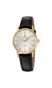 Festina Womens Analogue Classic Quartz Watch with Leather Strap F20255/1