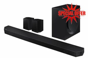Samsung HW-Q990B/XU 11.1.4 Soundbar With Subwoofer Rear Speakers Alexa Built-In (Renewed)