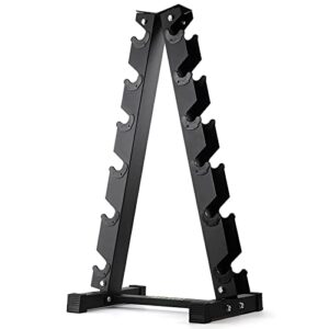 PhysKcal Dumbbell Rack Heavy Duty Steel 350kg/400kg Load Bearing