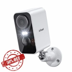 ieGeek 2K Wireless Security Camera Outdoor Colorful Night Vision