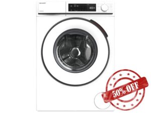 SHARP ES-NFB0142WD-EN 10 kg 1400 Spin Washing Machine - White            [Energy Class F]