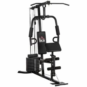 HOMCOM Multi Gym with Weights
