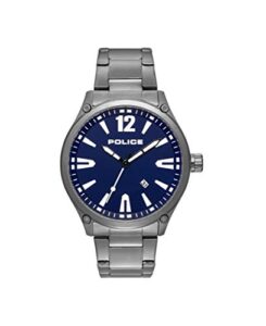 Police Mens Analogue Classic Quartz Watch with Stainless Steel Strap PL.15244JBU/03M