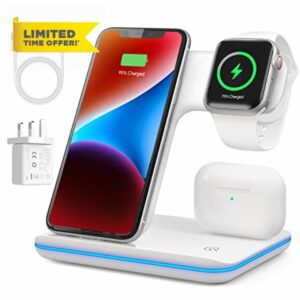 3 in 1 Wireless Charging Station