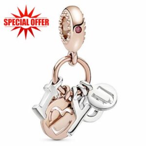 Pandora Women Platinum Plated Bead Charm - 786596CZR