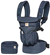 Ergobaby Omni Breeze Carrier for Newborns, from Birth to 20.4 kg, 4 Positions, SoftFlex Mesh, Erg...