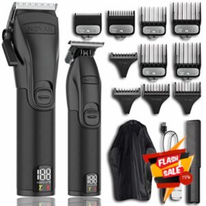 Elite Series Professional Hair Clippers and Trimmer Kit for Men - Beard T Outliner Trimmers Haircut Grooming Kit