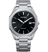 Citizen Eco-Drive Men's Bracelet with Octagonal Bezel