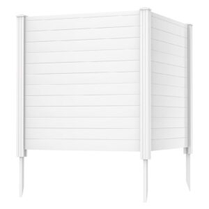 COSTWAY 2 Panels Outdoor Privacy Screen