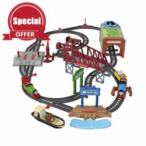 Fisher-Price Thomas & Friends Talking Thomas & Percy Train Set - UK English Edition