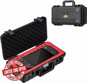 Aukuoy Carrying Case for Steam Deck can Hold Power Adapter