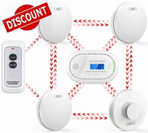 CPVAN Wireless Interlinked Smoke