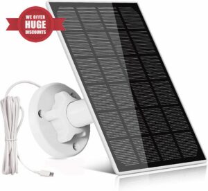 DEKCO Solar Panel for Security Camera
