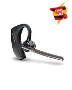 Plantronics by Poly Voyager 5200 Wireless Headset - Single-Ear Bluetooth Headset w/Noise-Canceling Mic - Ergonomic Design - Voice Controls - Lightweight - Connect to Mobile/Tablet via Bluetooth