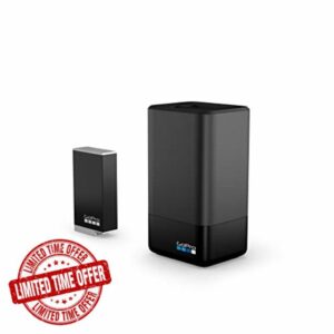 GoPro Dual Battery Charger + Enduro Battery (MAX) - Official GoPro Accessory