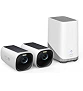 eufy Security eufyCam 3C 2-Cam Kit, Security Camera Outdoor Wireless, 4K Camera with expandable l...