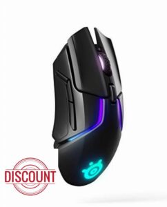SteelSeries Rival 650 Quantum Wireless Gaming Mouse - Rapid Charging Battery - 12