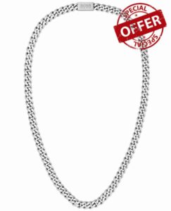 BOSS Jewelry Men's Chain Link Collection Chain Necklace - 1580142