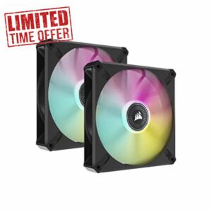 Corsair ML140 RGB ELITE 140mm Magnetic Levitation DUAL PACK