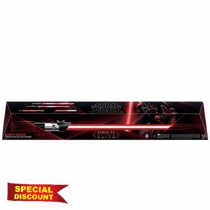 Star Wars The Black Series Darth Vader Force FX Elite Lightsaber Collectible with Advanced LED and Sound Effects