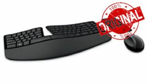 Microsoft Sculpt Ergonomic Wireless USB AZERTY Keyboard Black